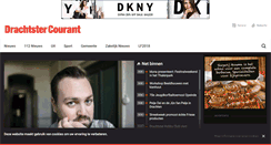 Desktop Screenshot of drachtstercourant.nl